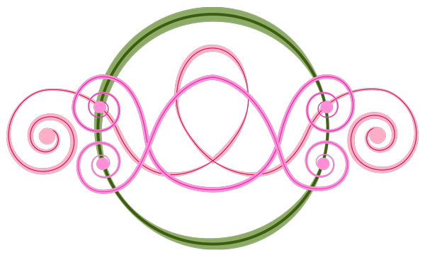 Logo zu erdverbunden.ch, es stellt die Erde und ihre Verbindung mit den feinstofflichen Welten dar.